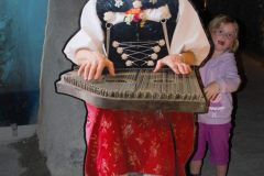 Fotos mit em Hackbrät Anneli